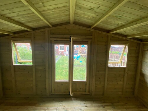 #SHA056 14x10 Apex Summer House