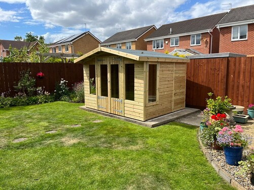 #SHA057 10x8 Apex Summer House