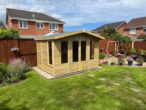 #SHA057 10x8 Apex Summer House