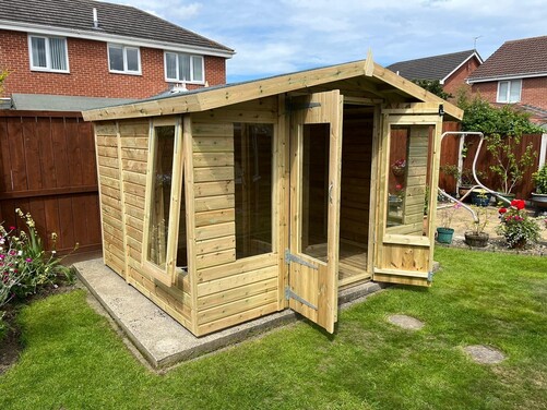 #SHA057 10x8 Apex Summer House