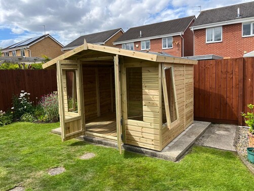 #SHA057 10x8 Apex Summer House