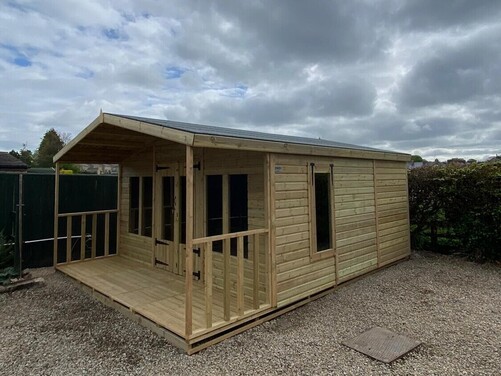 #SHA058 18x14 Apex Summer House