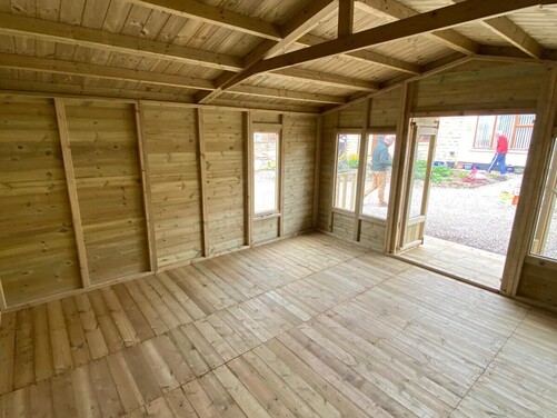 #SHA058 18x14 Apex Summer House