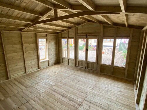 #SHA058 18x14 Apex Summer House