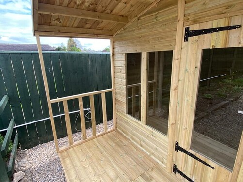 #SHA058 18x14 Apex Summer House