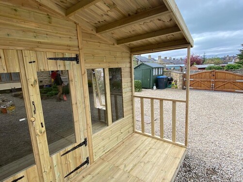 #SHA058 18x14 Apex Summer House