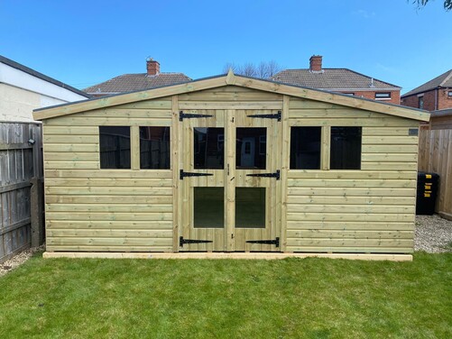 #SHA059 16x12 Apex Summer House