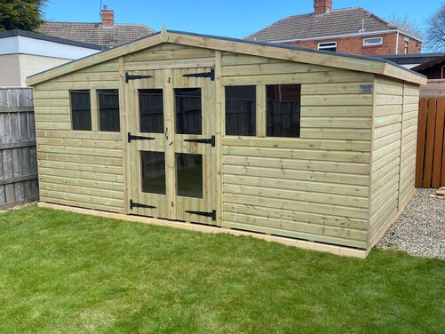 #SHA059 16x12 Apex Summer House