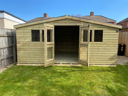 #SHA059 16x12 Apex Summer House