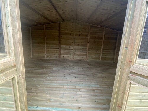 #SHA059 16x12 Apex Summer House