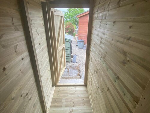 #SHA060 20x10 Apex Summer House Combi