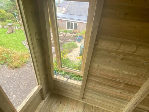 #SHA060 20x10 Apex Summer House Combi