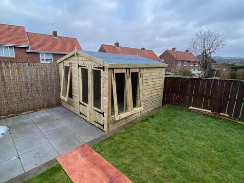 #SHA029 10x10 Apex Summer House