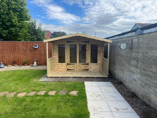 #SHA063 10x10 Apex Summer House