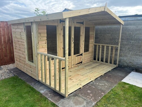 #SHA063 10x10 Apex Summer House