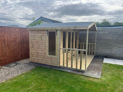 #SHA063 10x10 Apex Summer House