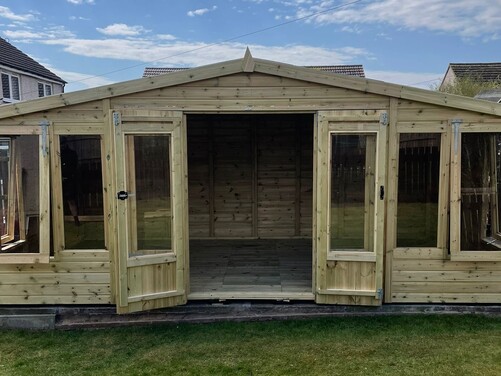 #SHA064 18x10 Apex Summer House