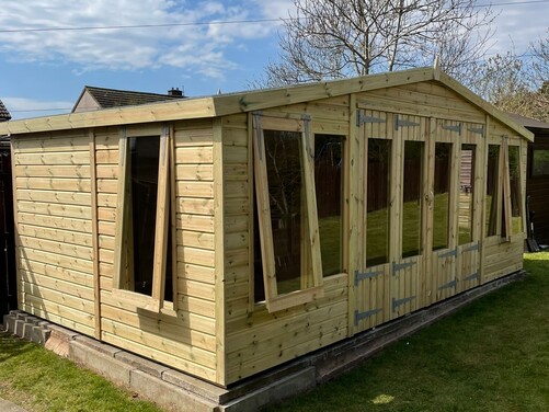 #SHA064 18x10 Apex Summer House