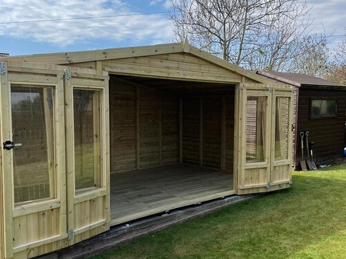 #SHA064 18x10 Apex Summer House