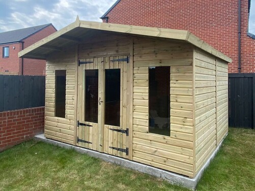 #SHA066 12x10 Apex Summer House