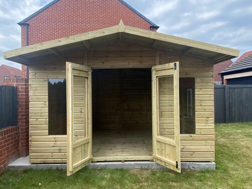 #SHA066 12x10 Apex Summer House