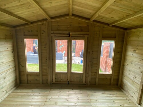 #SHA066 12x10 Apex Summer House