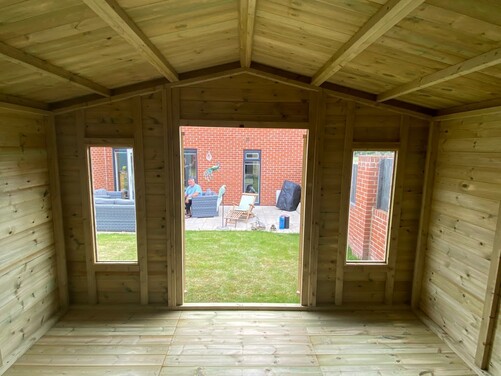 #SHA066 12x10 Apex Summer House