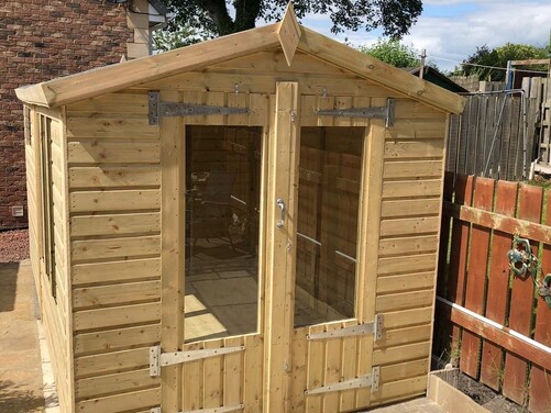 #SHA067 14x8 Apex Summer House