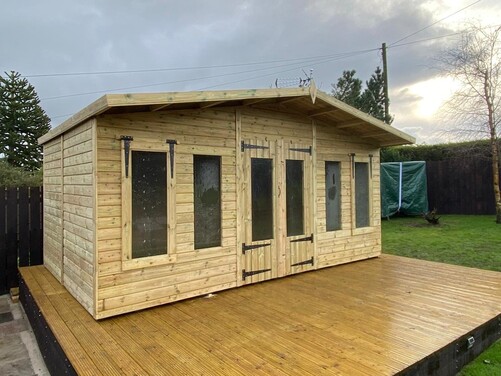 #SHA068 16x10 Apex Summer House