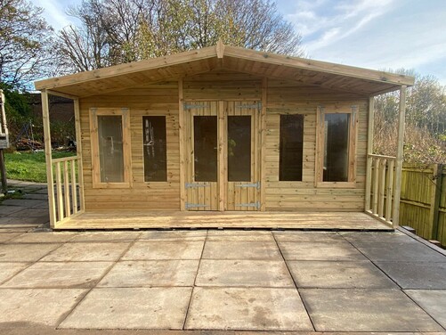 #SHA069 16x14 Apex Summer House