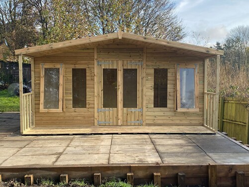 #SHA069 16x14 Apex Summer House