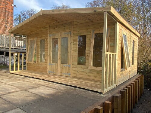 #SHA069 16x14 Apex Summer House