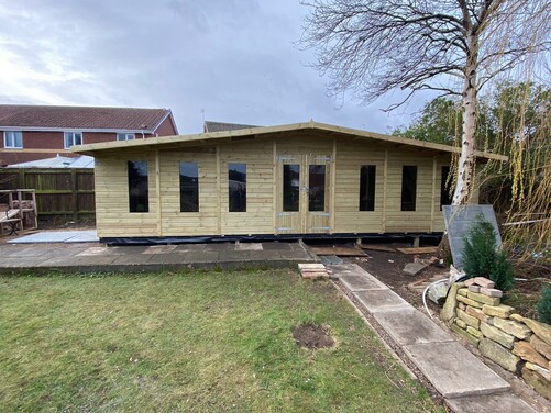 #SHA070 30x10 Apex Summer House