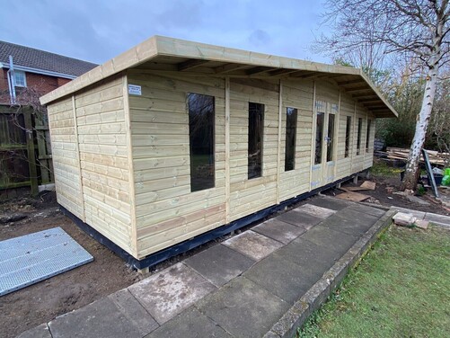 #SHA070 30x10 Apex Summer House