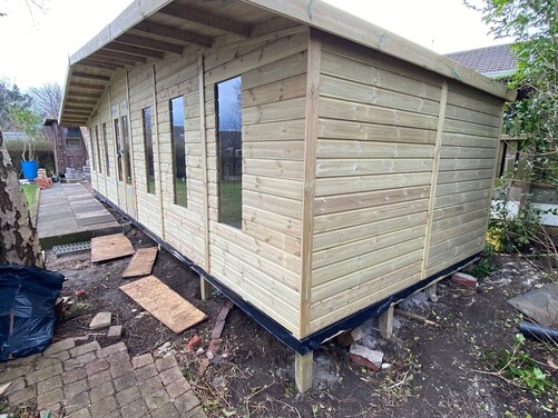 #SHA070 30x10 Apex Summer House
