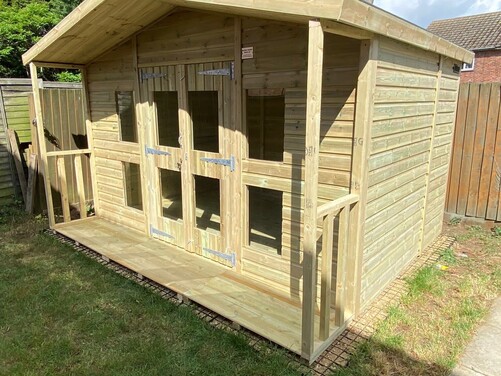 #SHA071 12x10 Apex Summer House