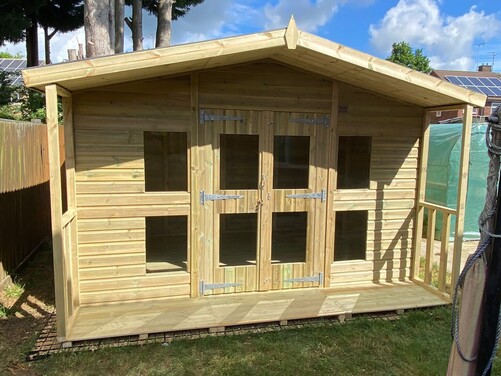 #SHA071 12x10 Apex Summer House