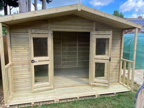 #SHA071 12x10 Apex Summer House