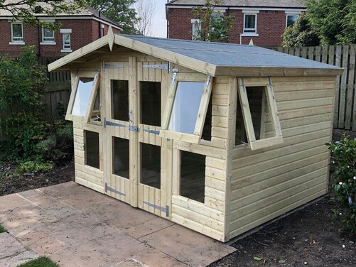 #SHA072 10x8 Apex Summer House