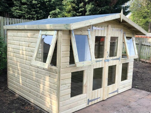 #SHA072 10x8 Apex Summer House