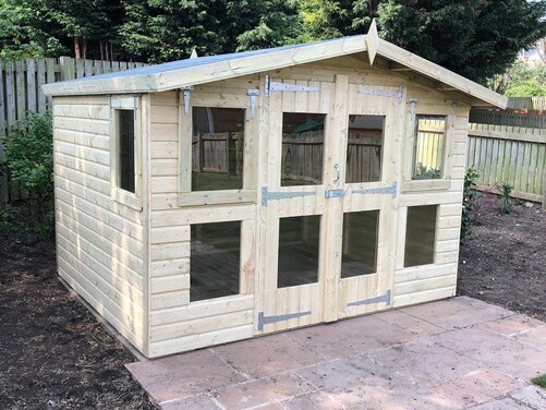 #SHA072 10x8 Apex Summer House