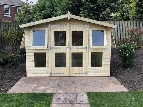 #SHA072 10x8 Apex Summer House