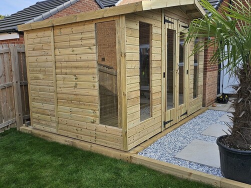 #SHA030 12x8 Apex Summer House