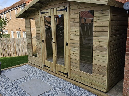 #SHA030 12x8 Apex Summer House