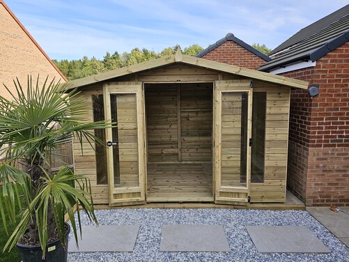 #SHA030 12x8 Apex Summer House