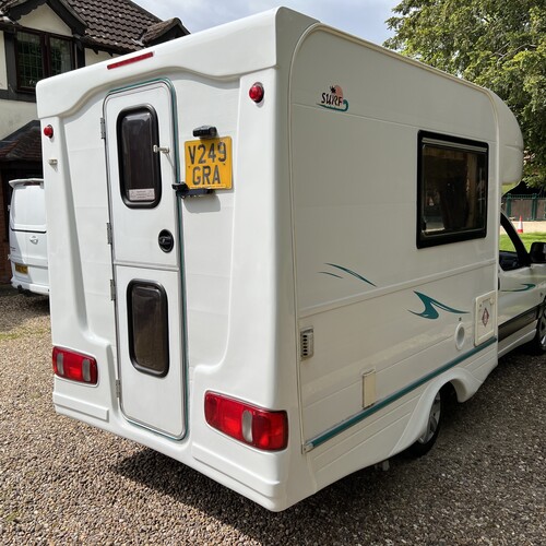 Nu Venture SURF Motorhome Camper Van 2 Berth 85296 miles 2000 Model