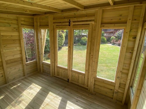 #SHP007 10x8 Pent Summer House