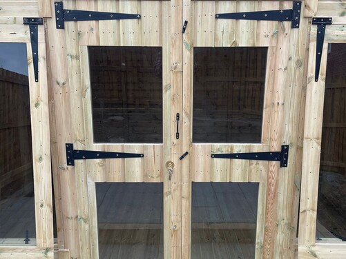 #SHP008 11x11 Pent Summer House