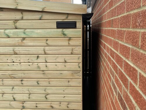 #SHP008 11x11 Pent Summer House