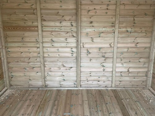 #SHP008 11x11 Pent Summer House